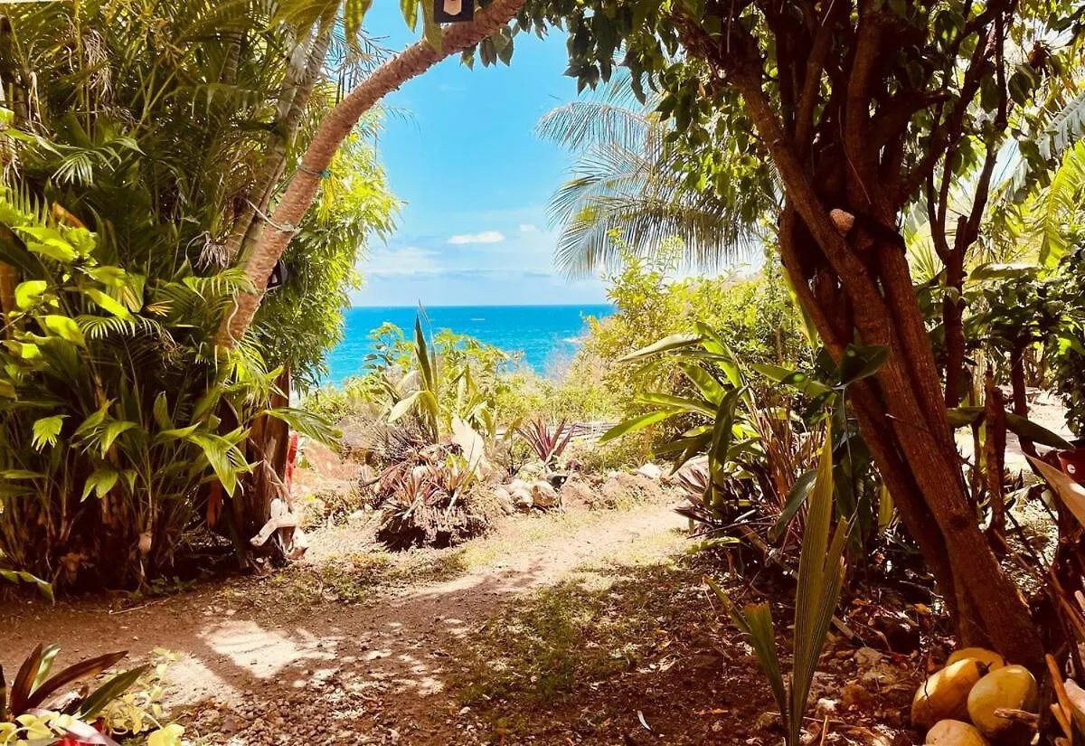 Сasa de vacaciones Ti Kaz Kozi, Kaz Confortable, Vue Mer Et Acces Direct A La Plage De La Baie Des Tortues Terre-de-Bas Guadalupe